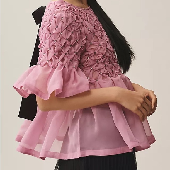 Anthropologie Tops - Pink Anthropologie Swing Top!